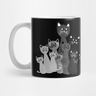 Black and White Cats Mug